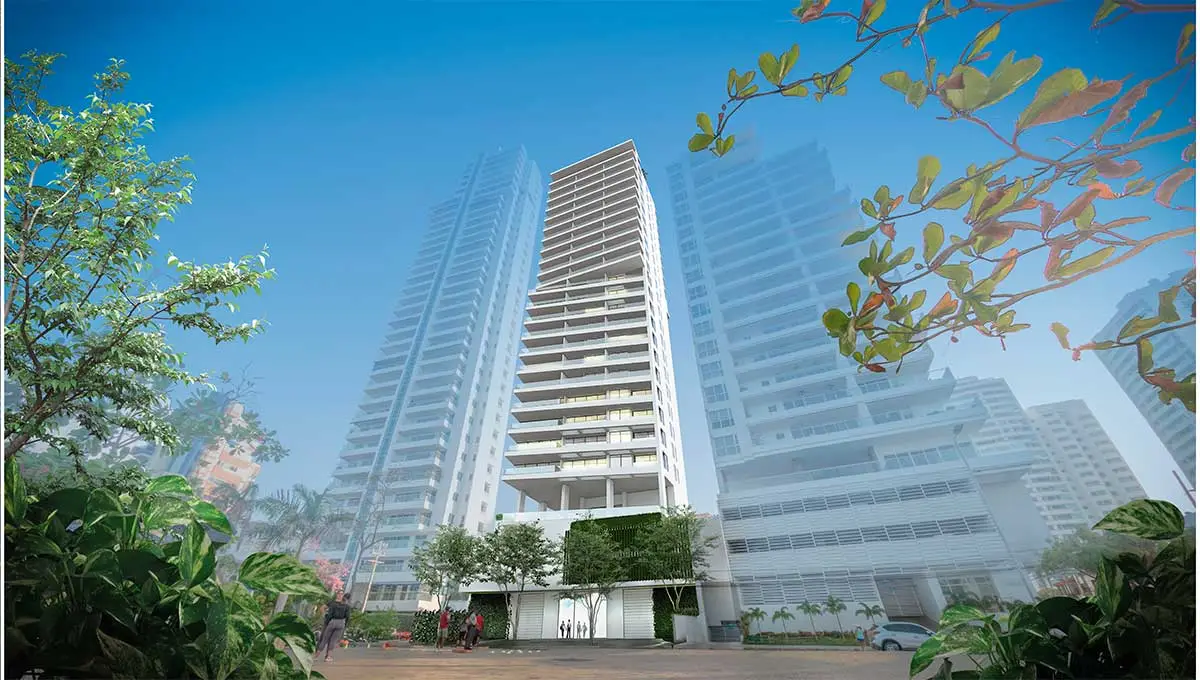 Fachada Crystal Bay Tower
