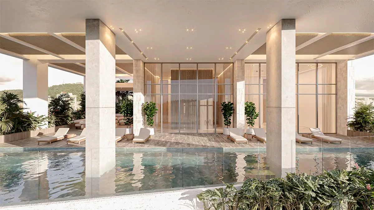 Crystal Bay Tower: vive el estilo de vida frente a la Bahía de Manga en Cartagena de Indias