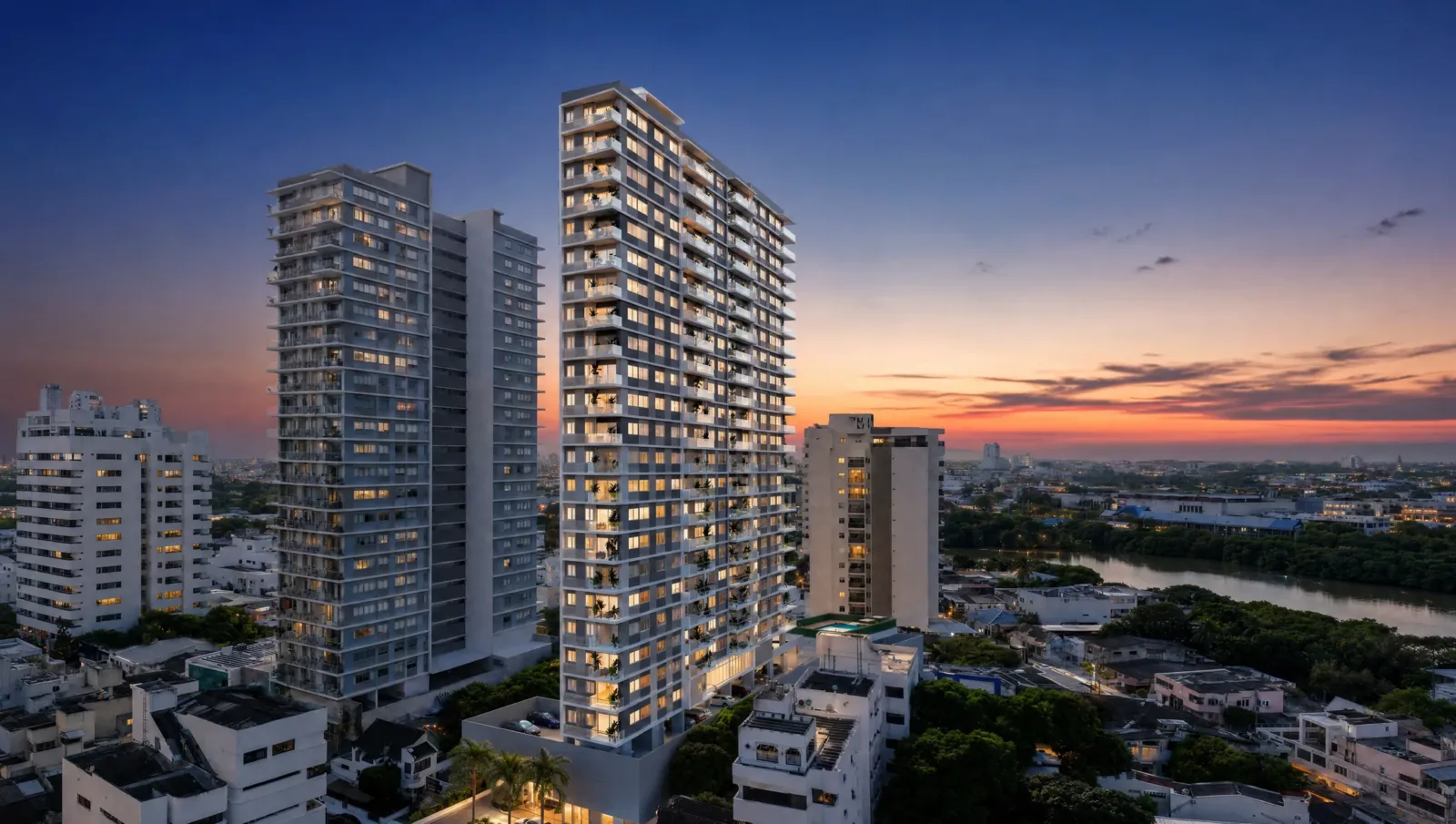 Vista exterior 1 de Ítaca Tower