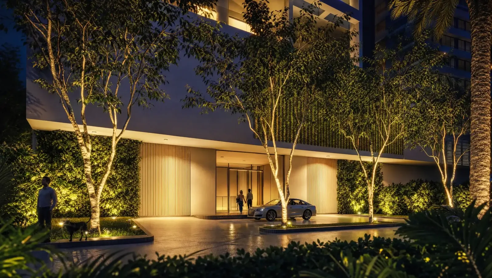 Vista exterior 2 de Crystal Bay Tower